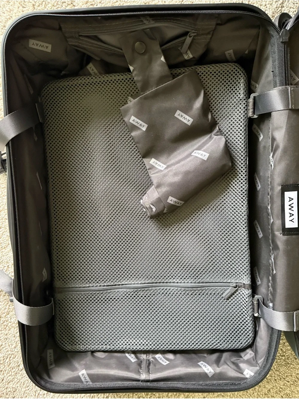Away Hard Shell Carry-On Luggage in Coast Blue